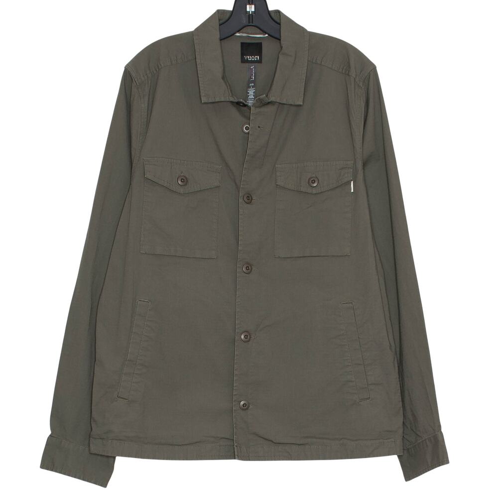 Vuori Rise & Shine Ripstop Shacket Jacket Gorpcore Athleisure Green‎ Oregano L